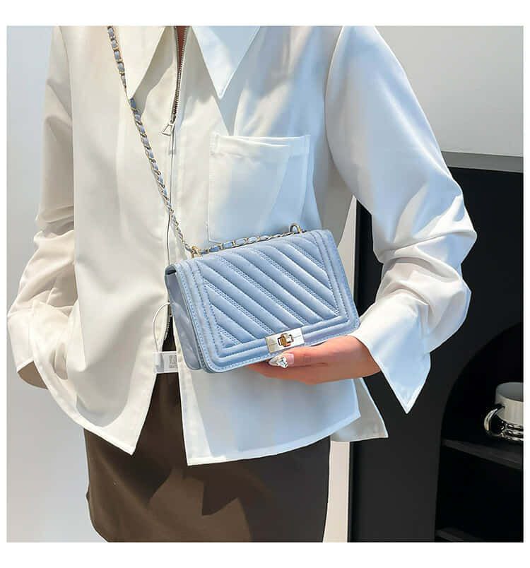 PU Embossed Mini Shoulder Bag