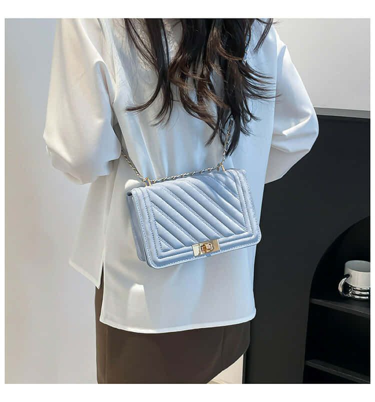 PU Embossed Mini Shoulder Bag