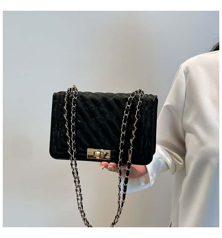PU Embossed Mini Shoulder Bag
