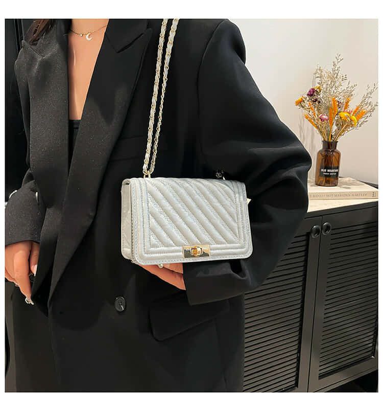 PU Embossed Mini Shoulder Bag