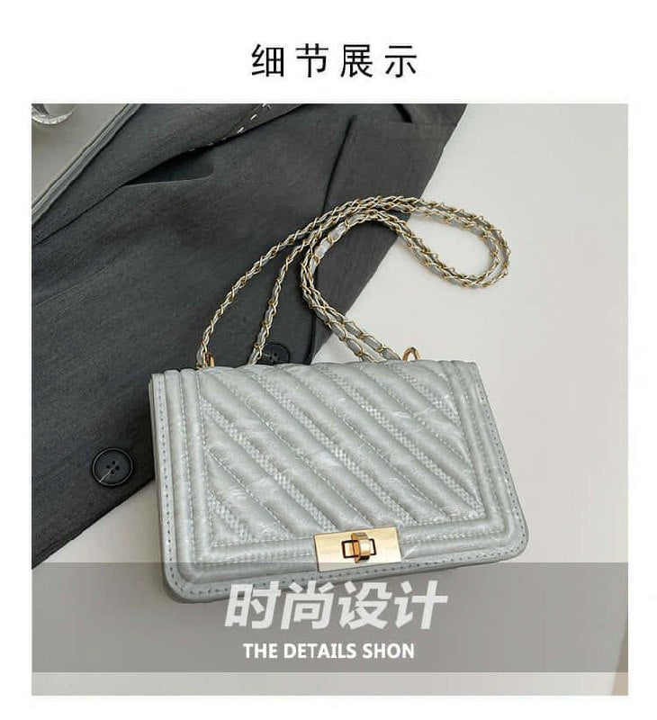 PU Embossed Mini Shoulder Bag