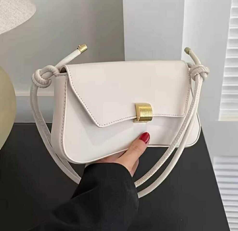 Woman Crossbody Faux Lather Shoulder Bag