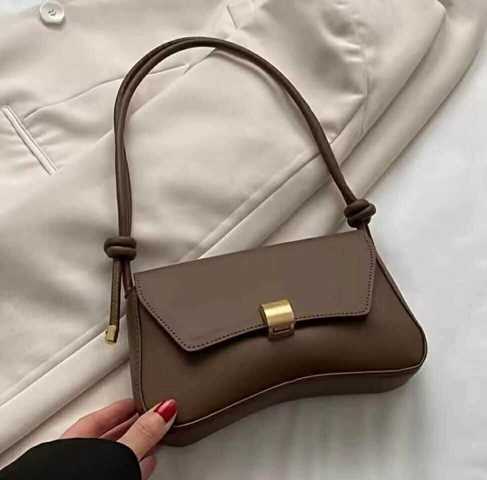 Woman Crossbody Faux Lather Shoulder Bag