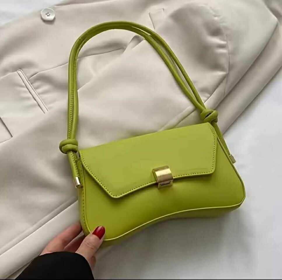 Woman Crossbody Faux Lather Shoulder Bag