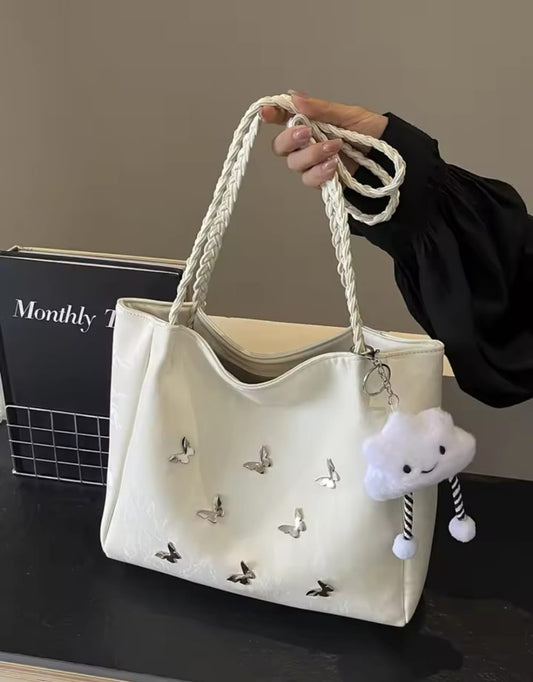 Mini Butterfly Tote Bag With Doll