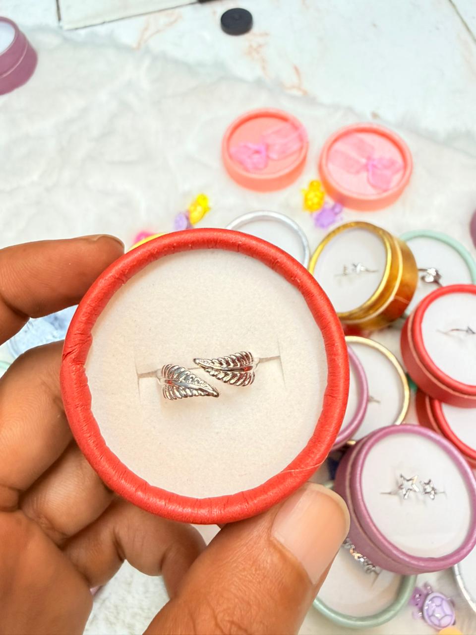 Finger Ring ( Color Guarantee) with Box