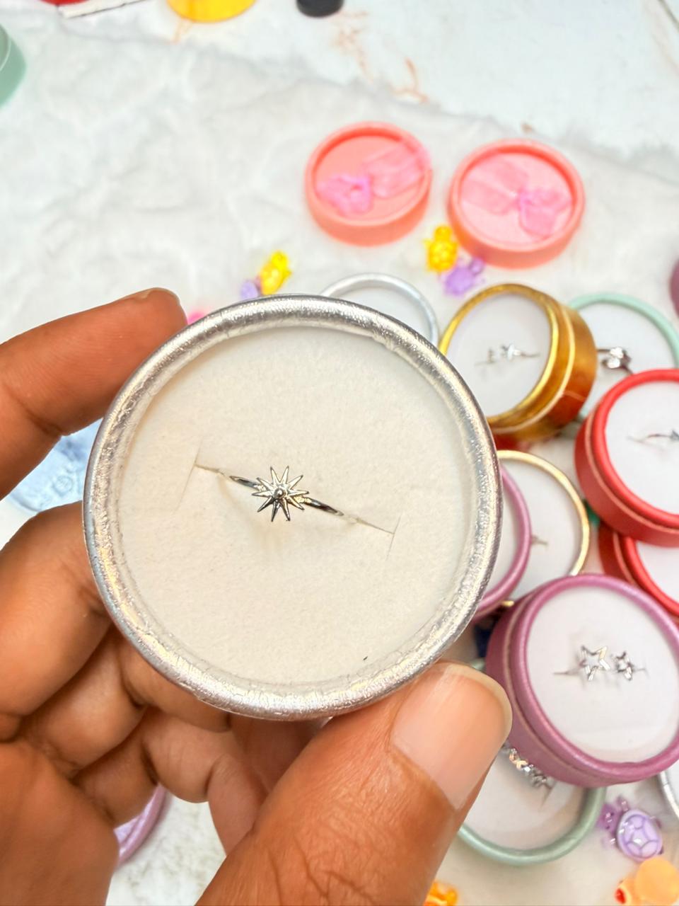 Finger Ring ( Color Guarantee) with Box