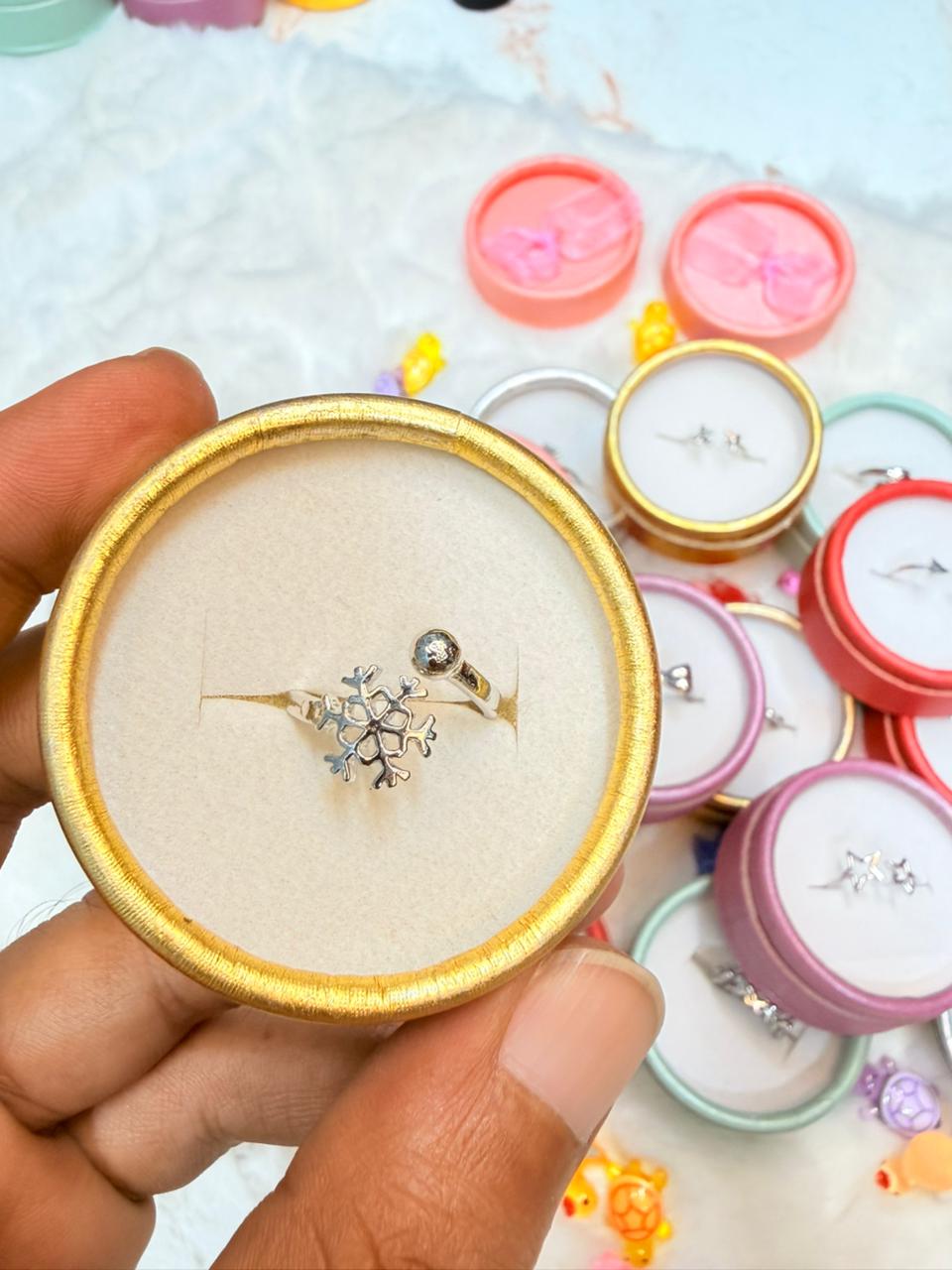 Finger Ring ( Color Guarantee) With Box