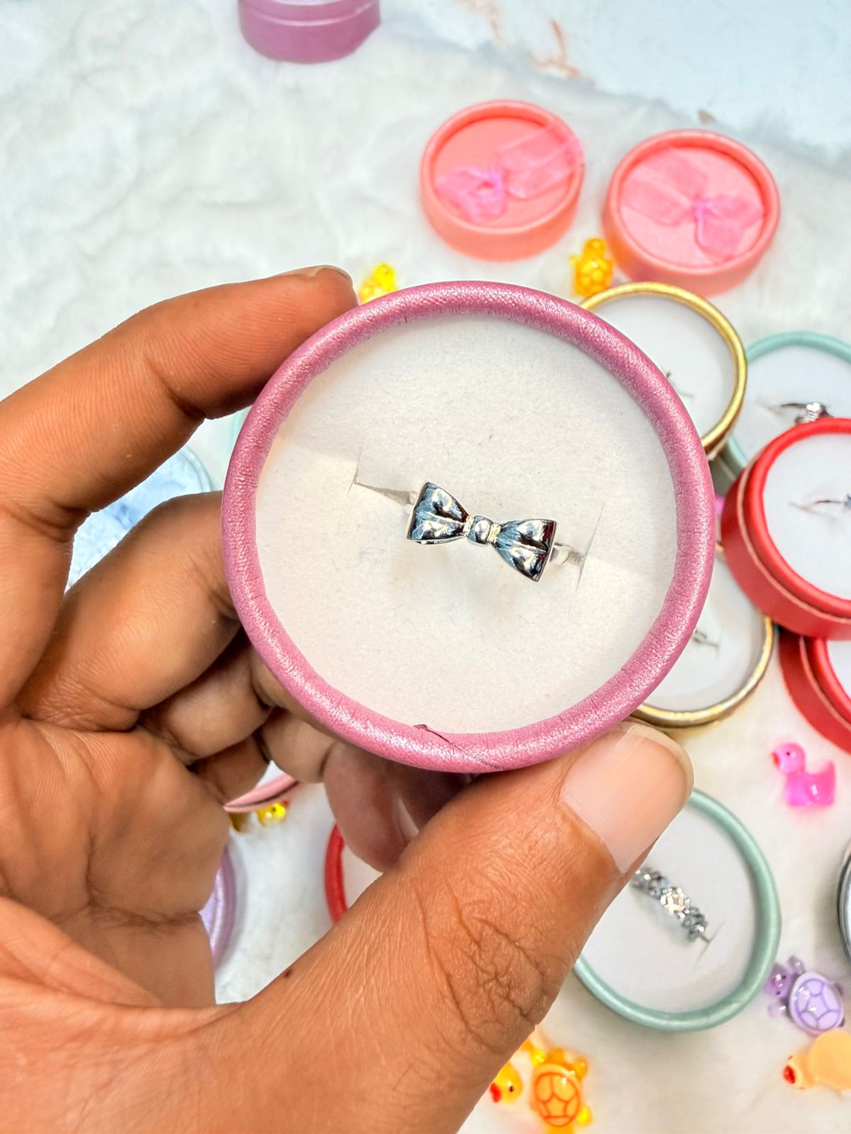 Finger Ring ( Color Guarantee) with Box