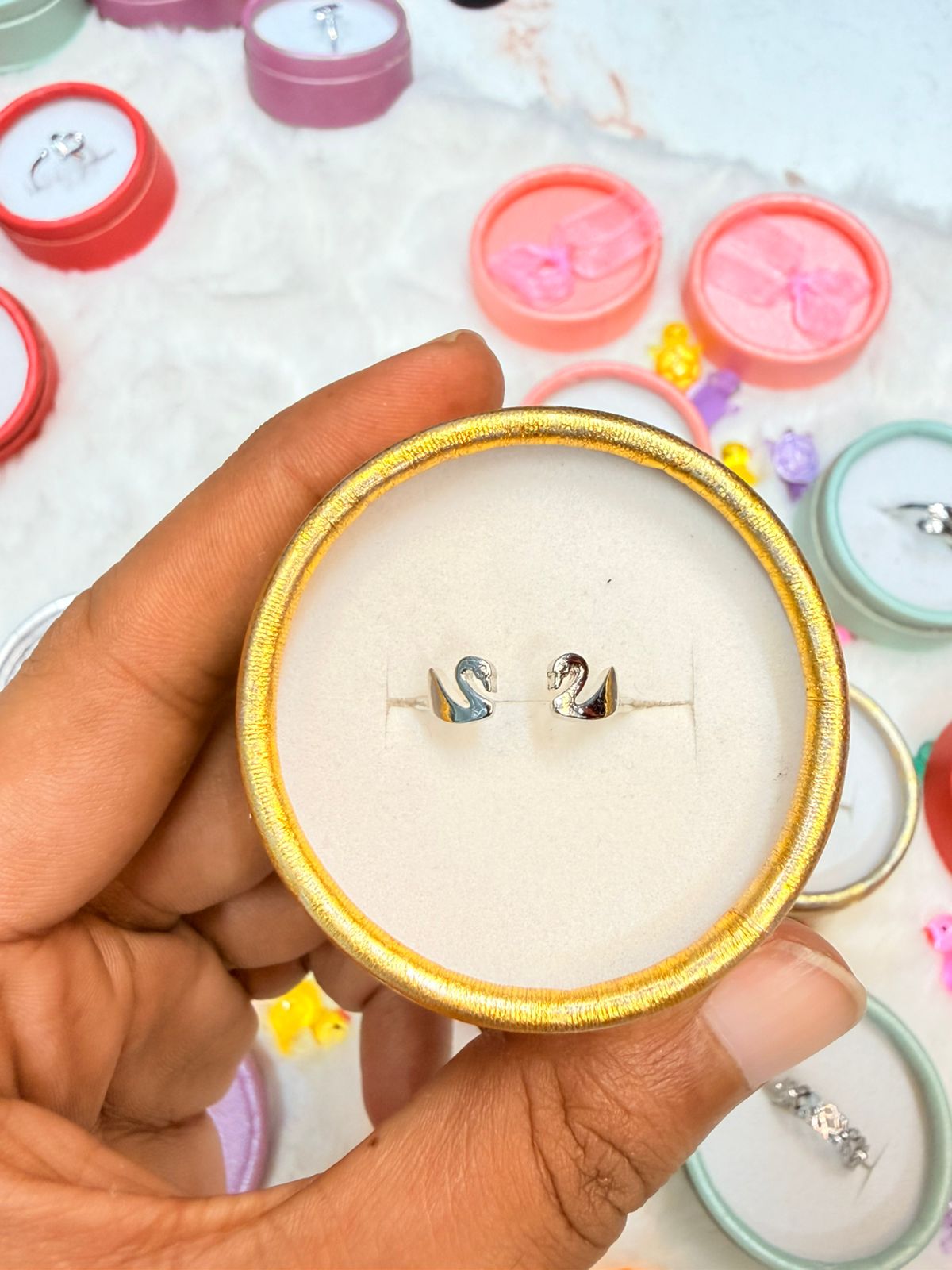 Finger Ring ( Color Guarantee) With Box