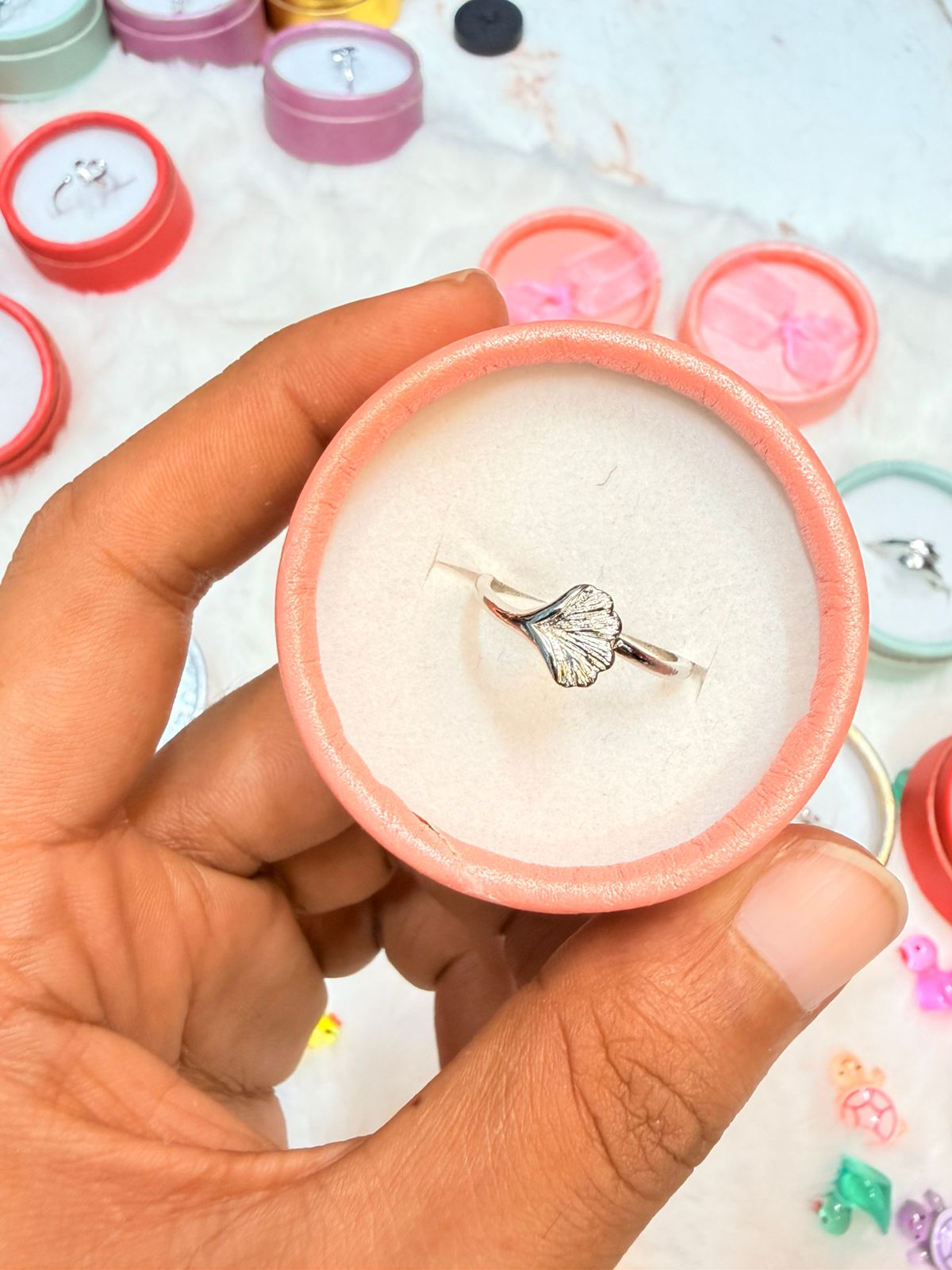 Finger Ring ( Color Guarantee) with Box