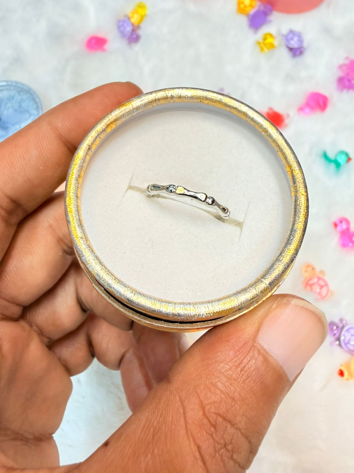 Finger Ring ( Color Guarantee) With Box