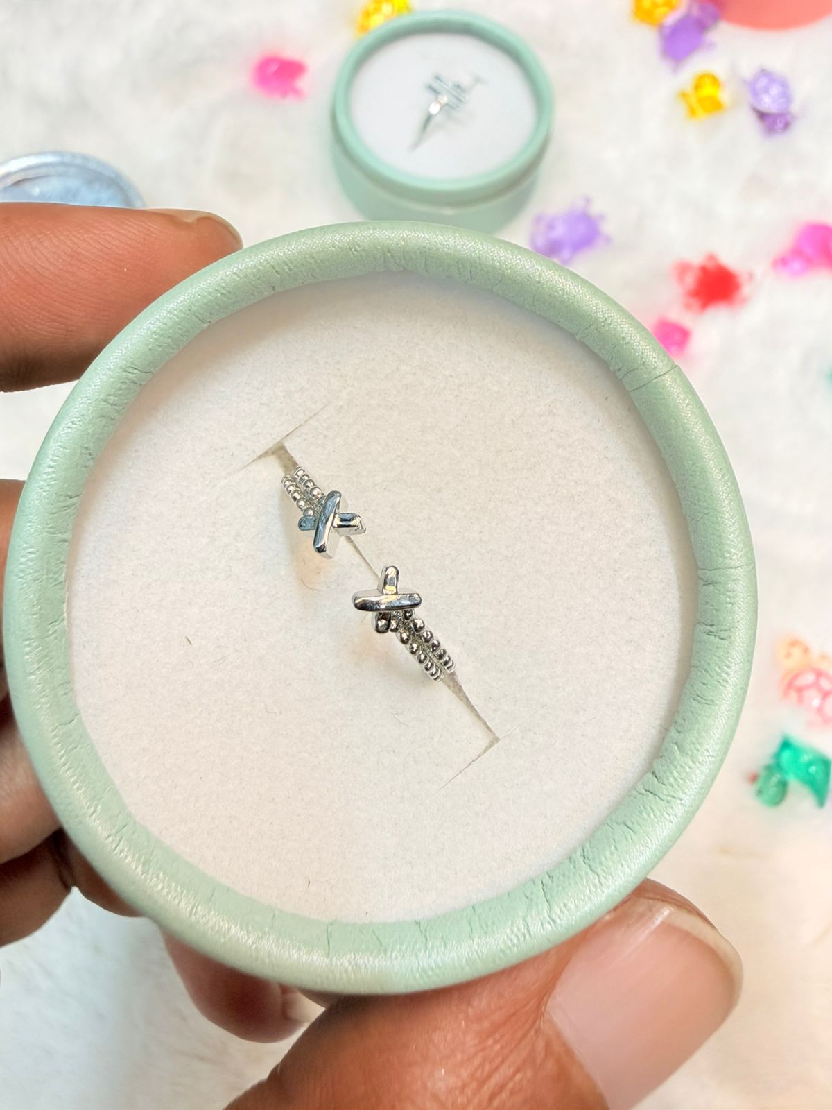 Finger Ring ( Color Guarantee) With Box