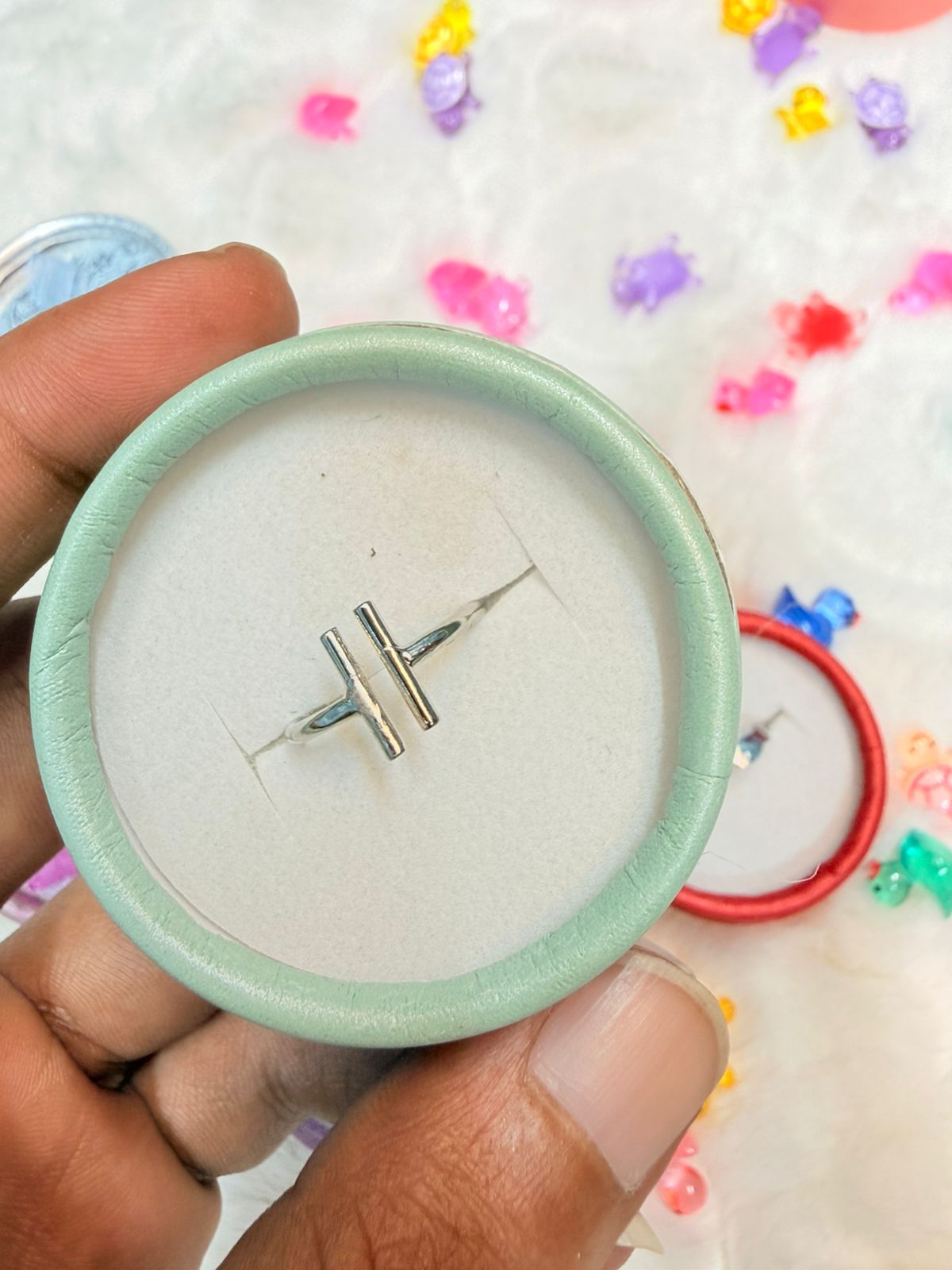 Finger Ring ( Color Guarantee) With Box