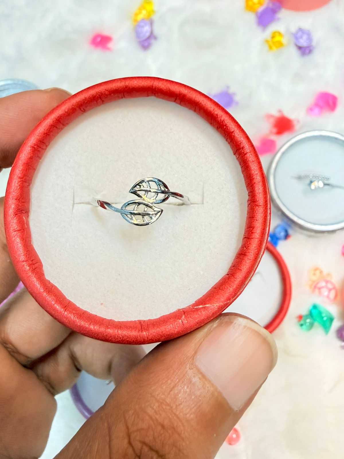 Finger Ring ( Color Guarantee) With Box