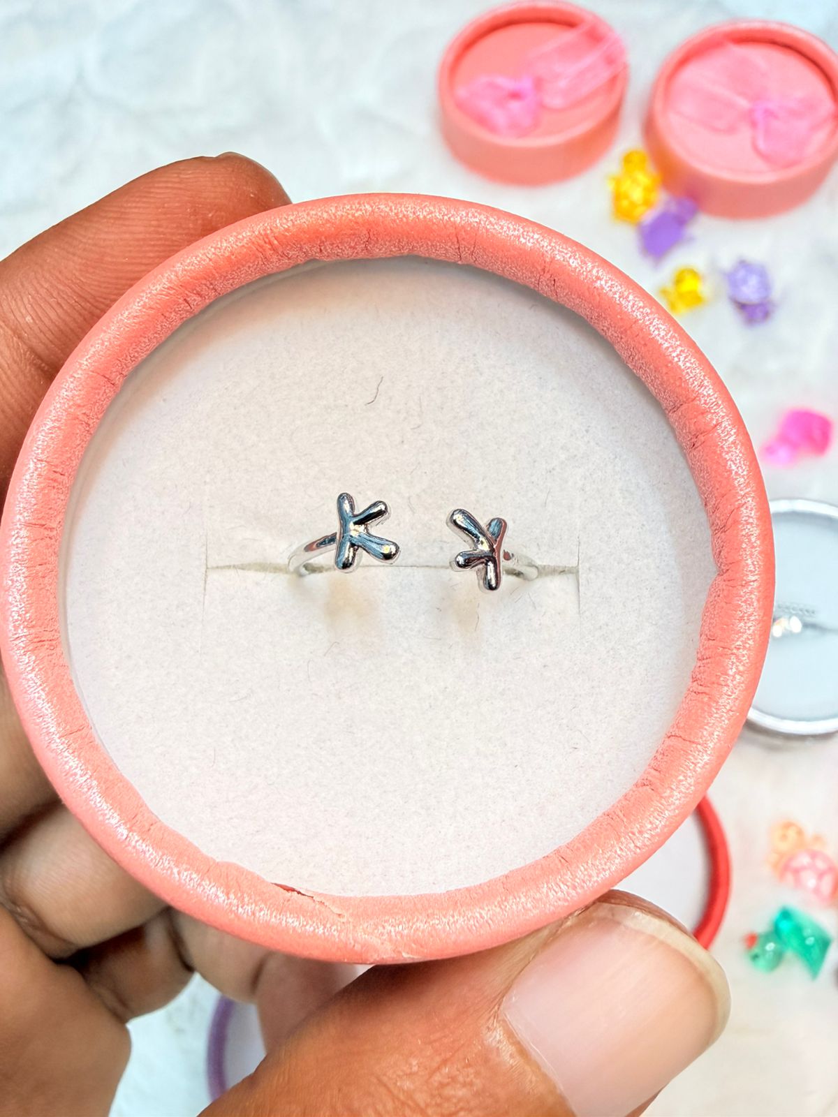 Finger Ring ( Color Guarantee) With Box