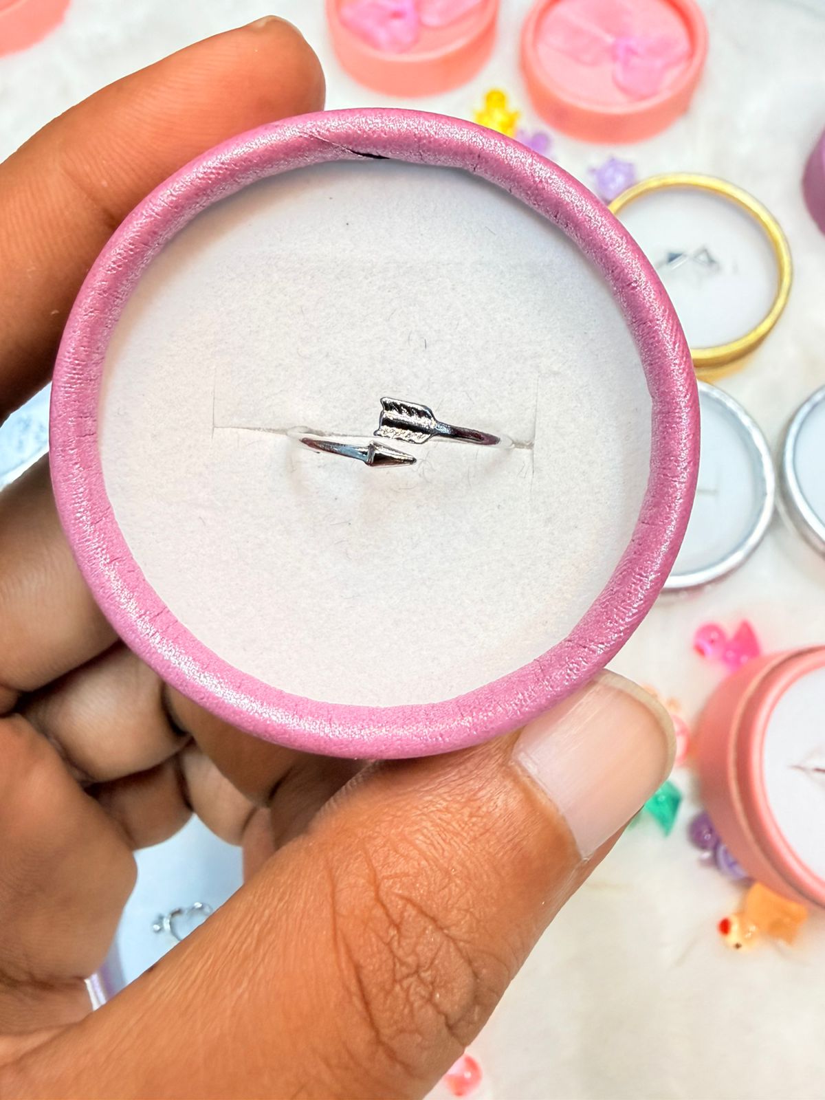 Finger Ring ( Color Guarantee) With Box