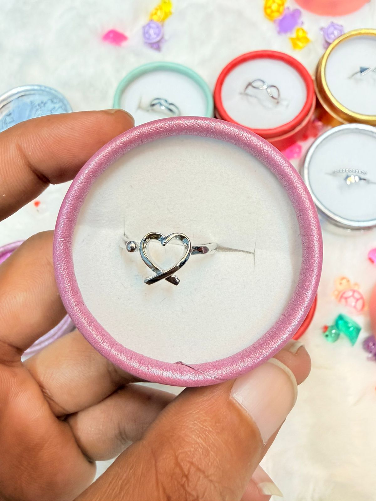 Finger Ring ( Color Guarantee) With Box