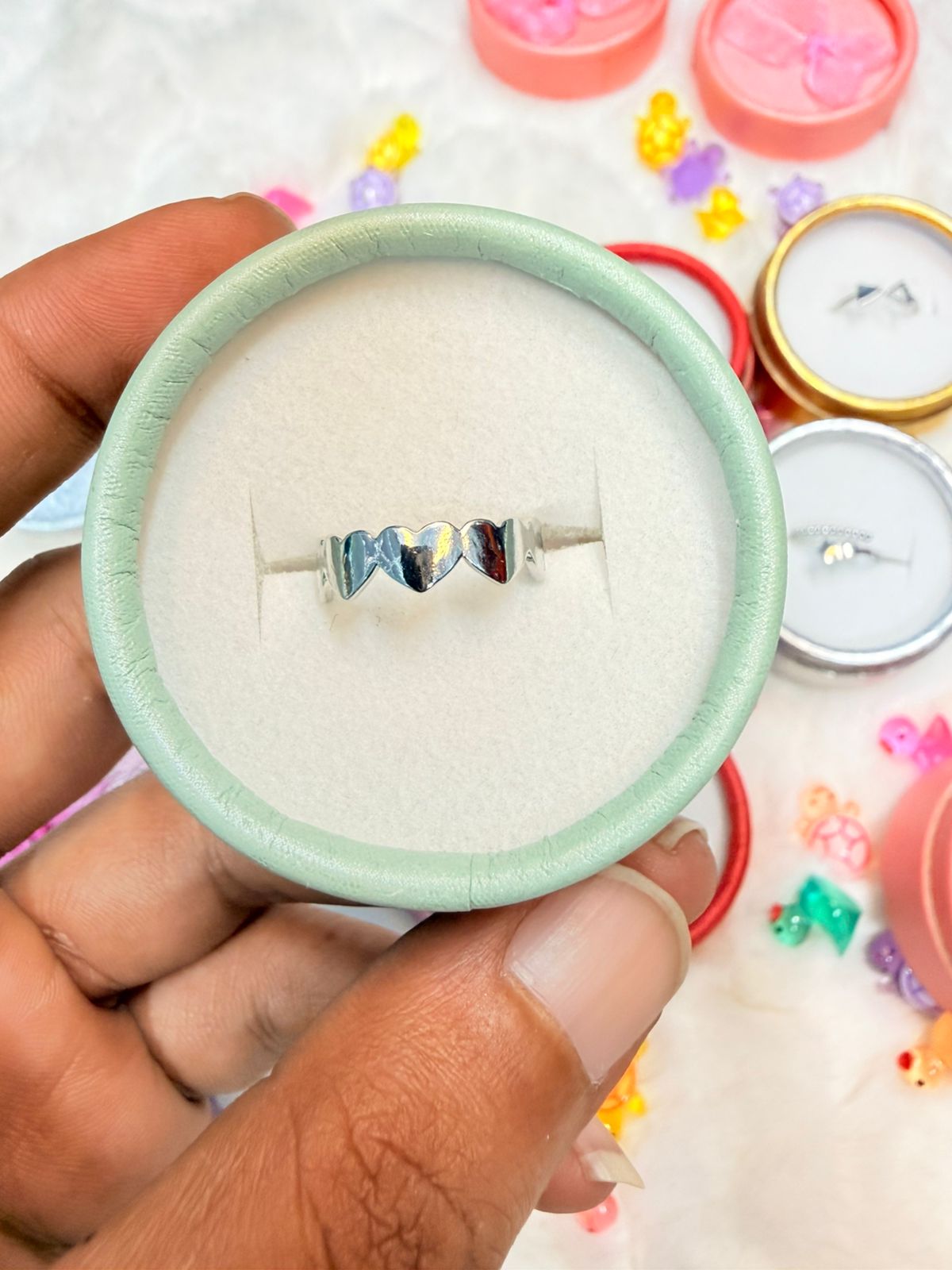 Finger Ring ( Color Guarantee) With Box