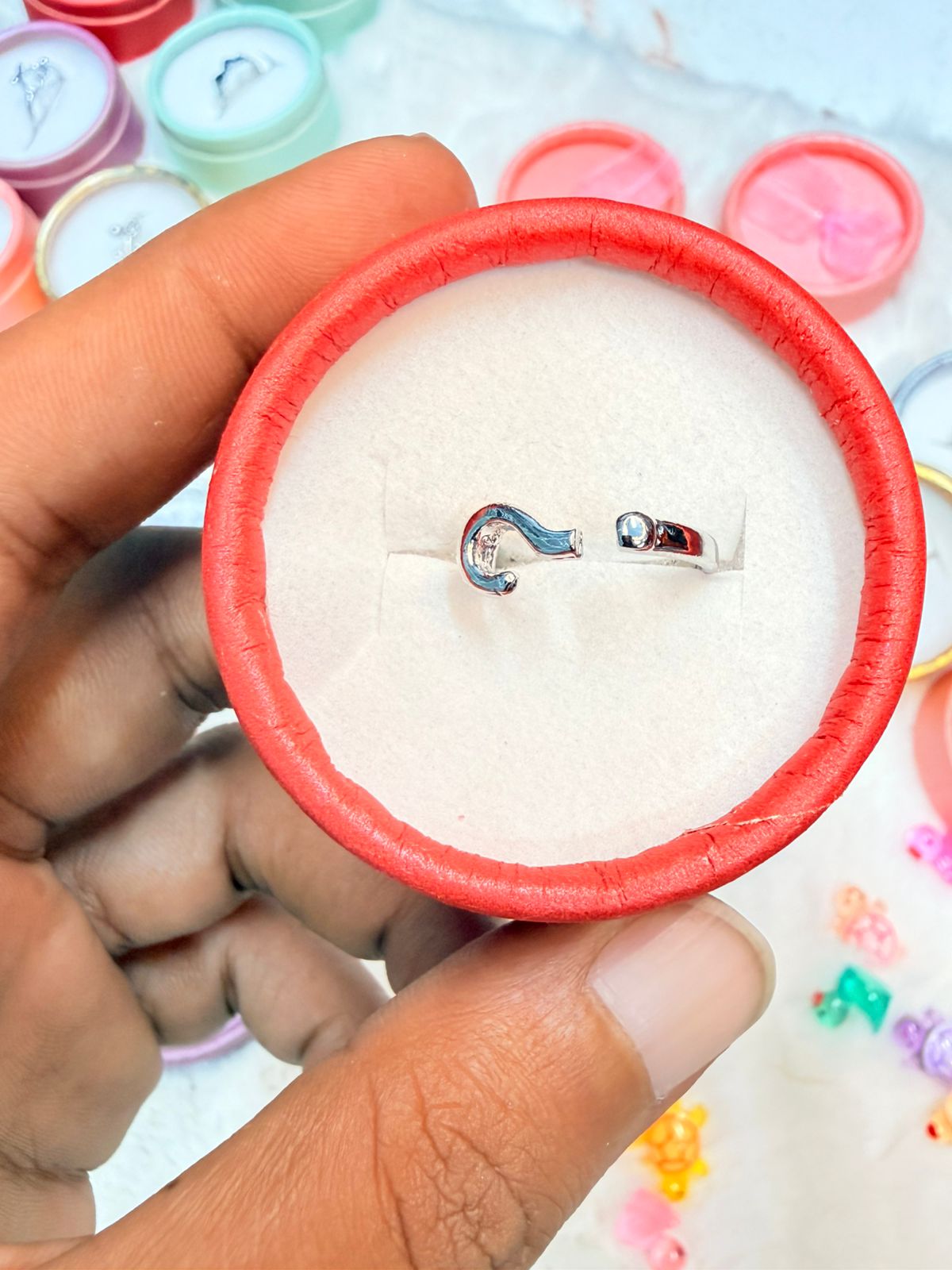 Finger Ring ( Color Guarantee) With Box