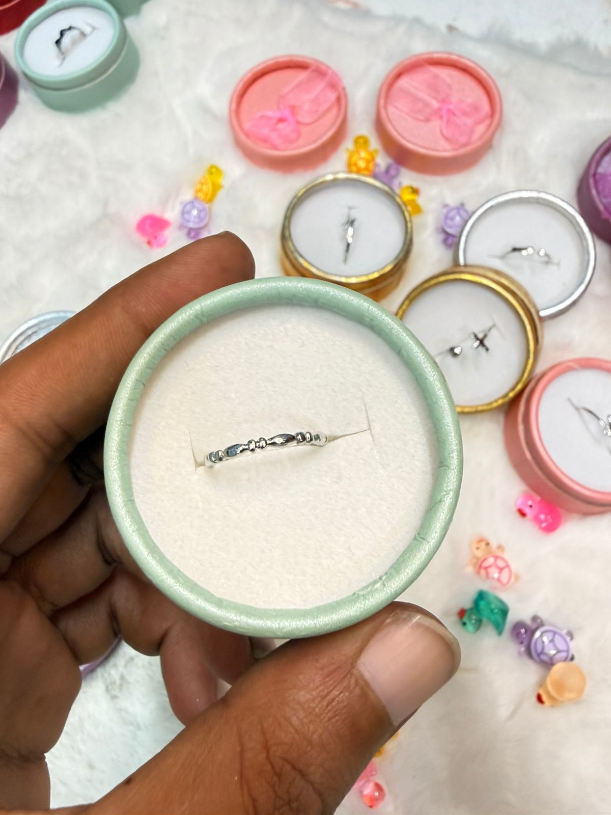 Finger Ring ( Color Guarantee) With Box