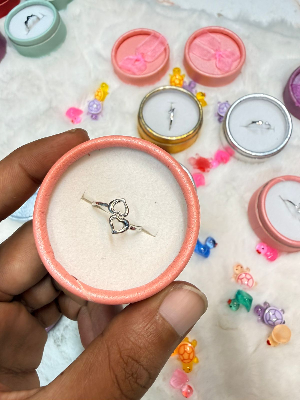 Finger Ring ( Color Guarantee) With Box