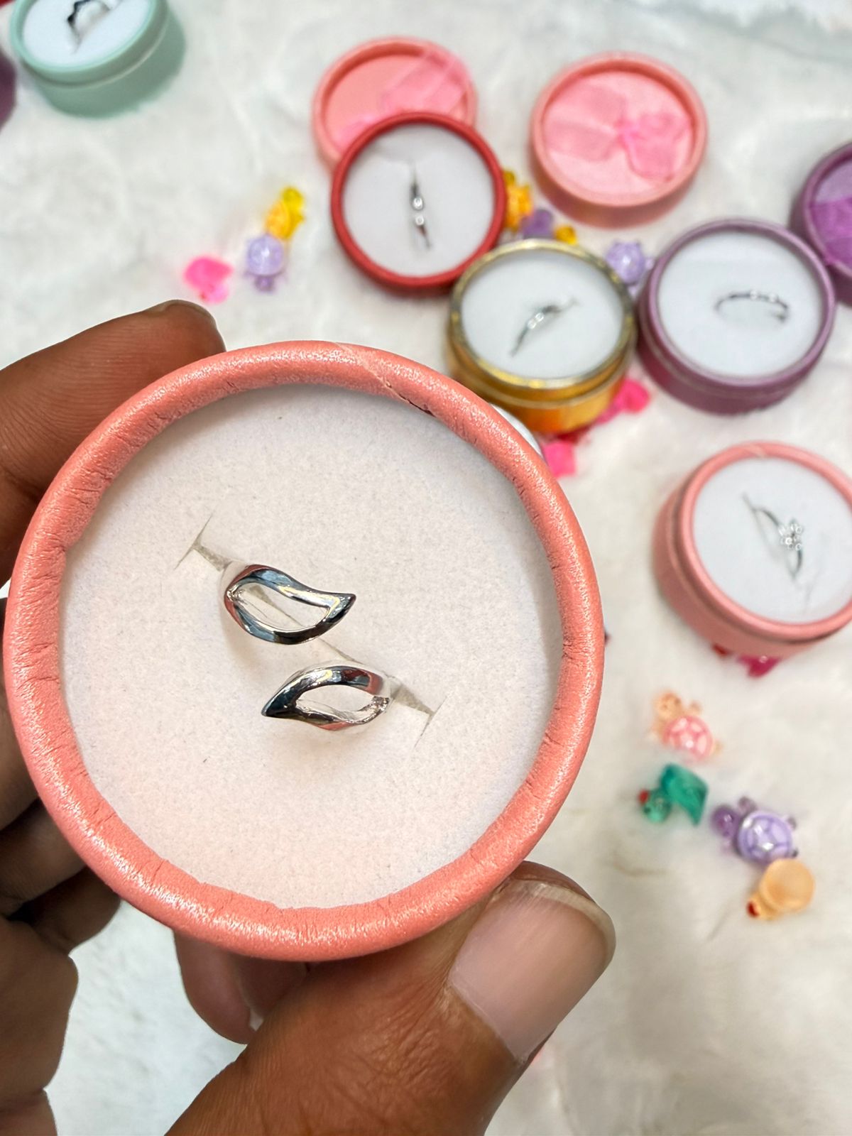 Finger Ring ( Color Guarantee) With Box