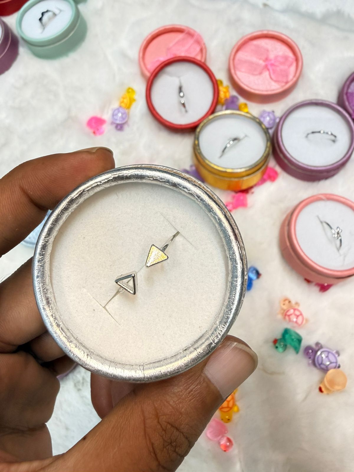 Finger Ring ( Color Guarantee) With Box