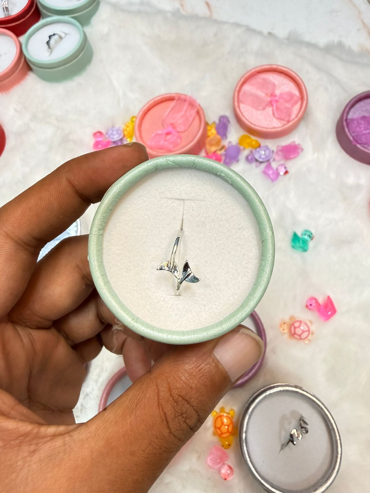 Finger Ring ( Color Guarantee) With Box