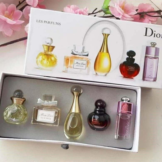 Dior Luxury perfumes -5 in 1 set
