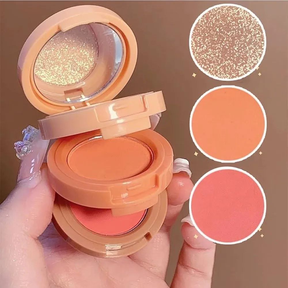 Miss Lara Shimmer Matte 3 in 1 Blush Highlighter