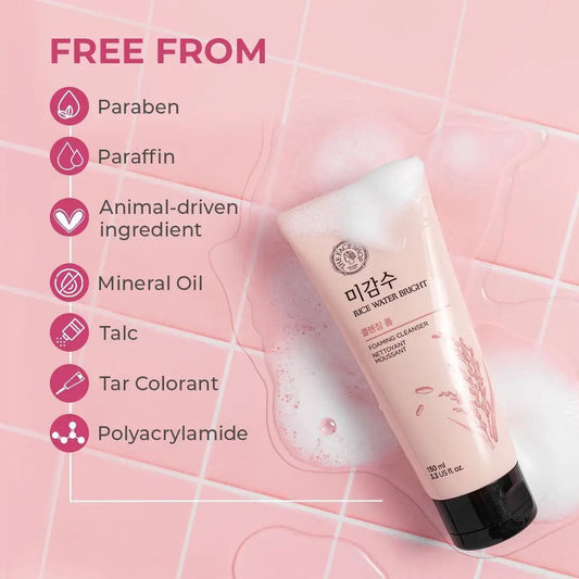 The Face Shop Rice Water Bright Cleansing Foam