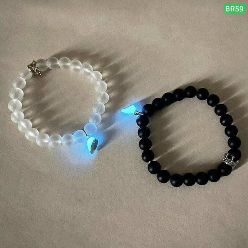 Radium Couple Magnetic  Bracelet