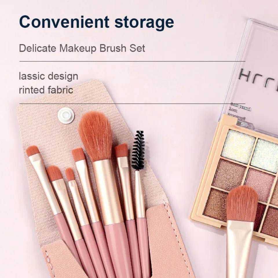 8-Piece Makeup Brush Set