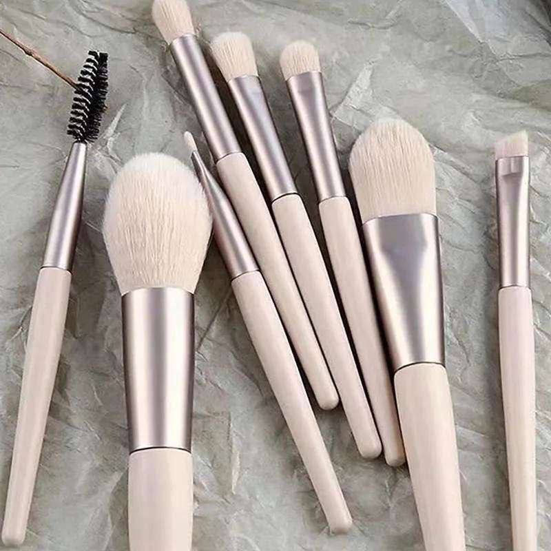 8-Piece Makeup Brush Set