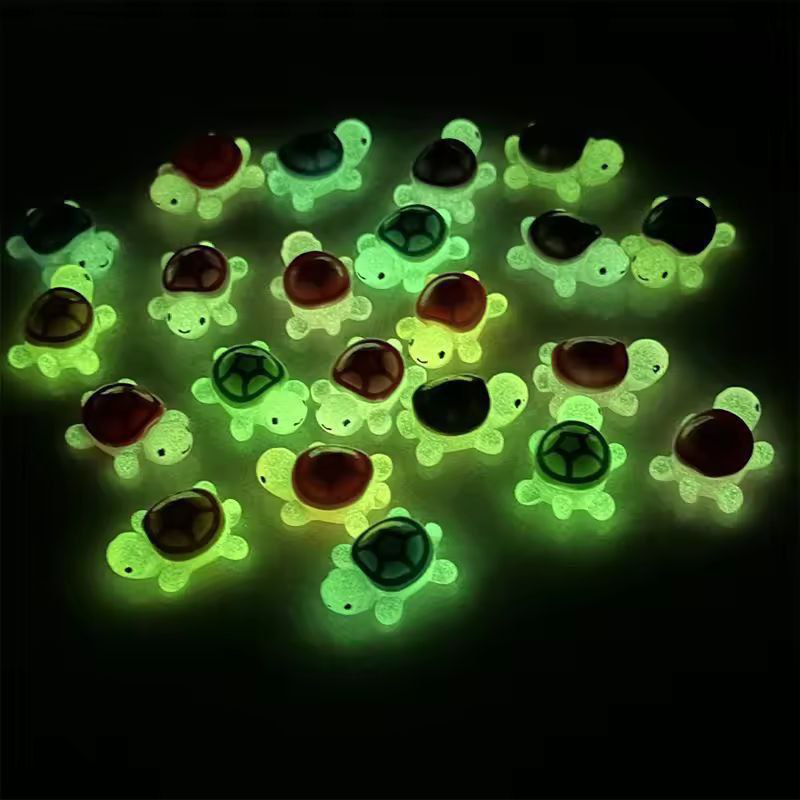 Mini Luminous Turtle Resin
