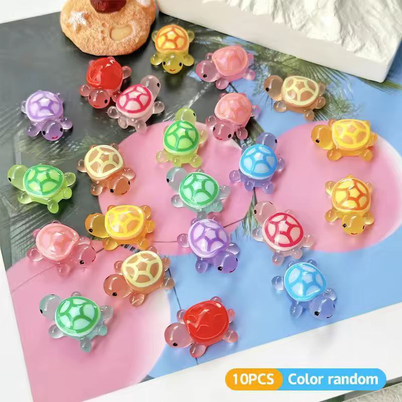 Mini Luminous Turtle Resin