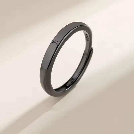 2Pcs Sun Moon Couple Rings(1 Pair)