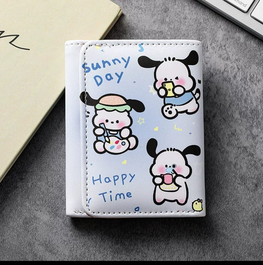 Kuromi Mini PU Leather Wallet
